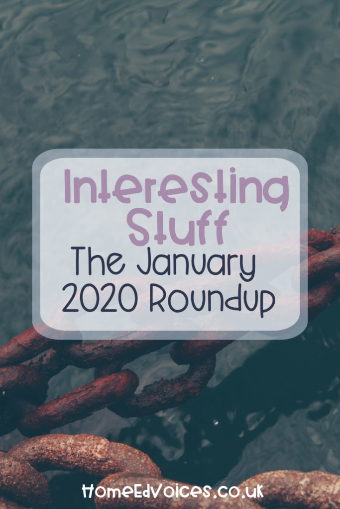 Interesting Stuff – The January 2020 Roundup